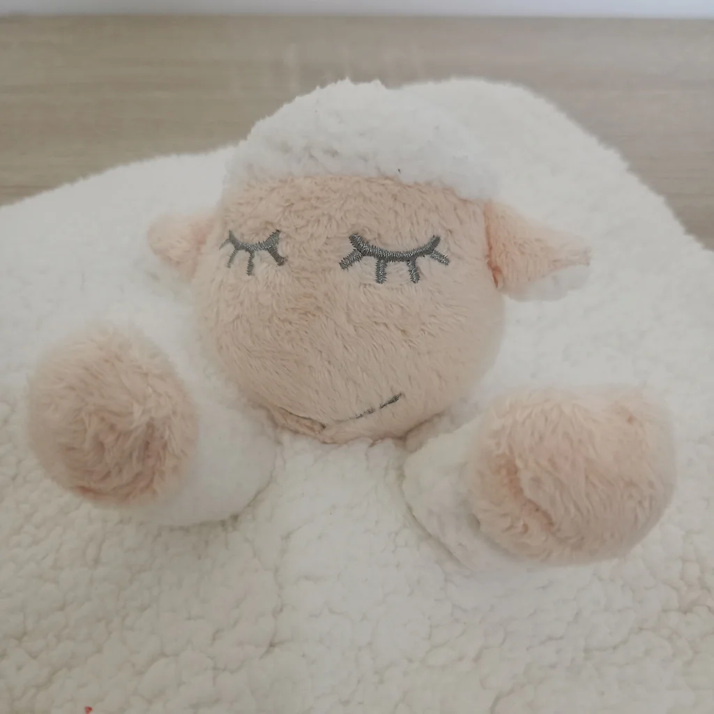 Doudou quadrado de lã – photo 2